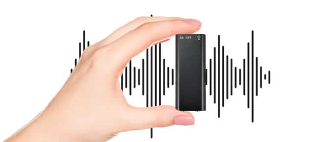 Smallest hidden recording devices